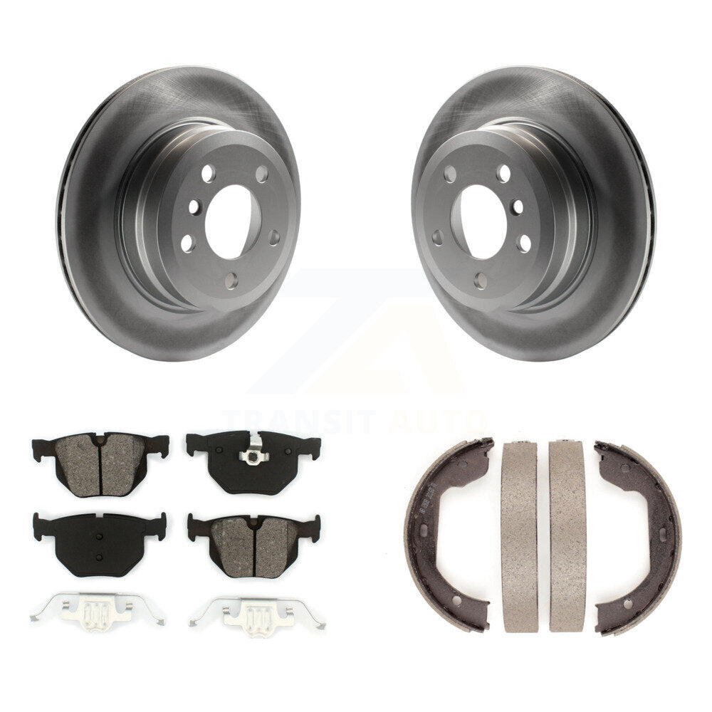 Transit Auto KGS-103212 Disc Brake Kit for 2007-2019 BMW X5, BMW X6 - Rear