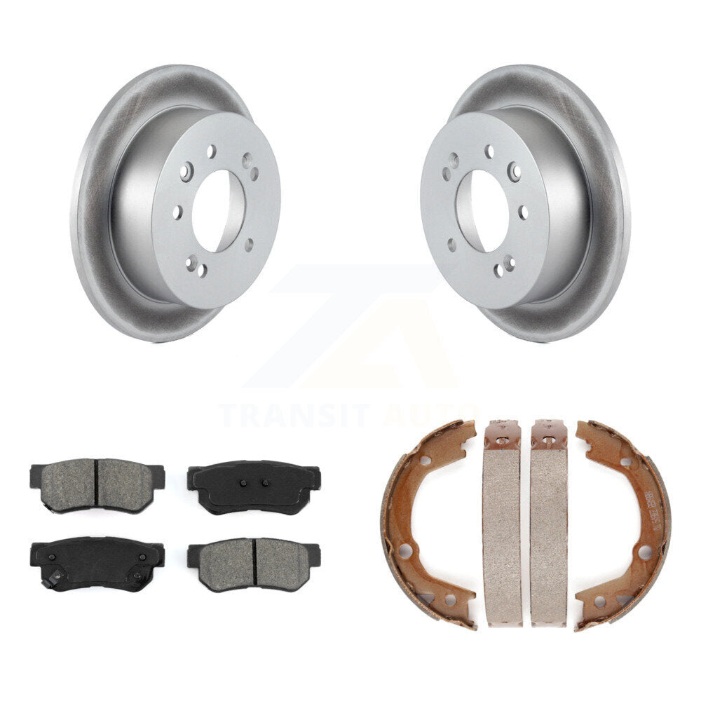 Transit Auto KGS-103222 Disc Brake Kit for 2007-2010 Hyundai Elantra - Rear