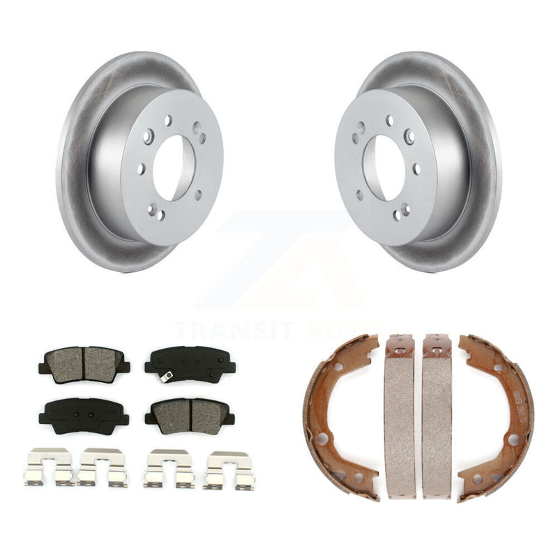 Transit Auto KGS-103223 Disc Brake Kit for 2010 Hyundai Elantra - Rear