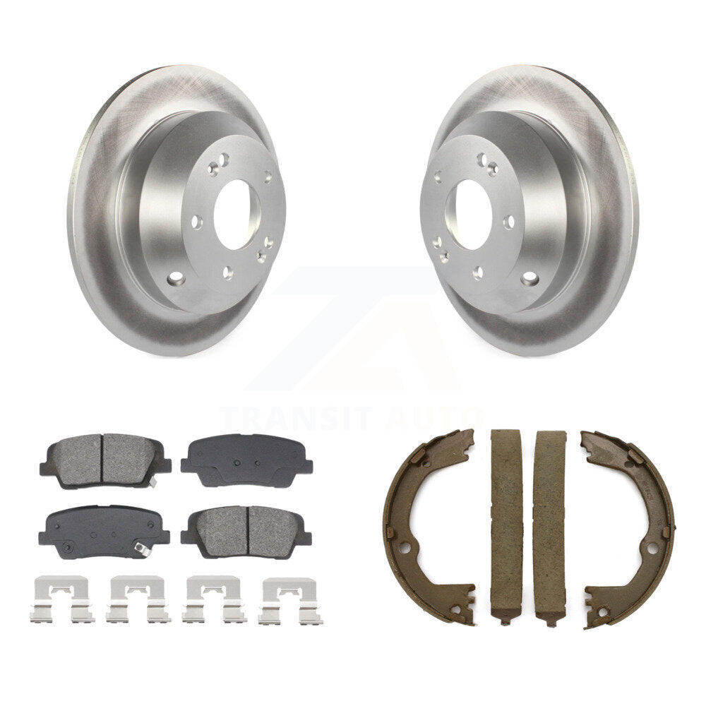 Transit Auto KGS-103227 Disc Brake Kit for 2013-2016 Hyundai Santa Fe XL, Kia Sorento and More - Rear
