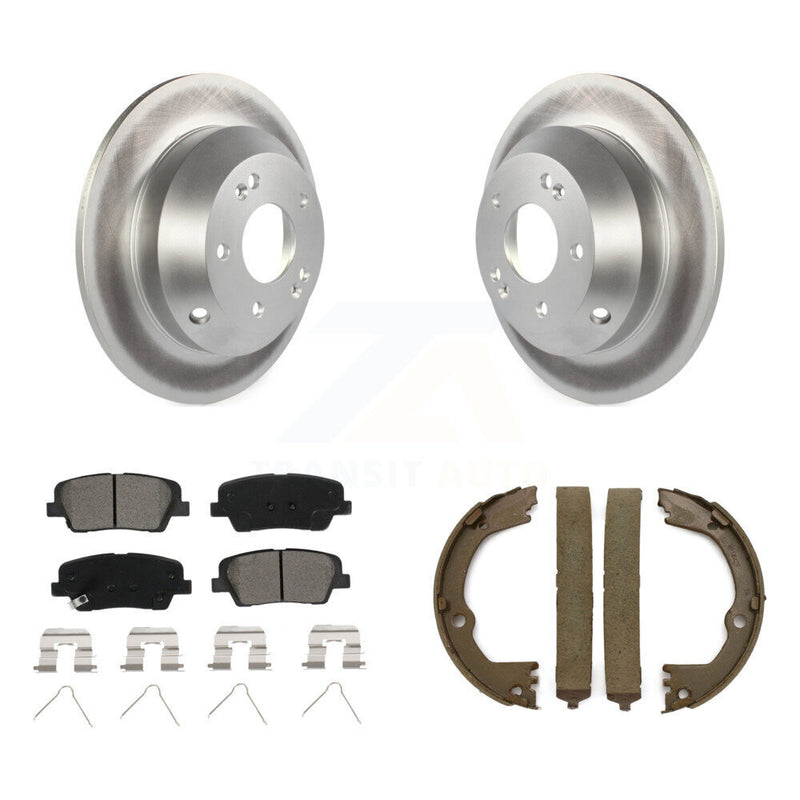 Transit Auto KGS-103230 Disc Brake Kit for 2017-2019 Hyundai Santa Fe XL, Hyundai Santa Fe, Hyundai Santa Fe Sport - Rear