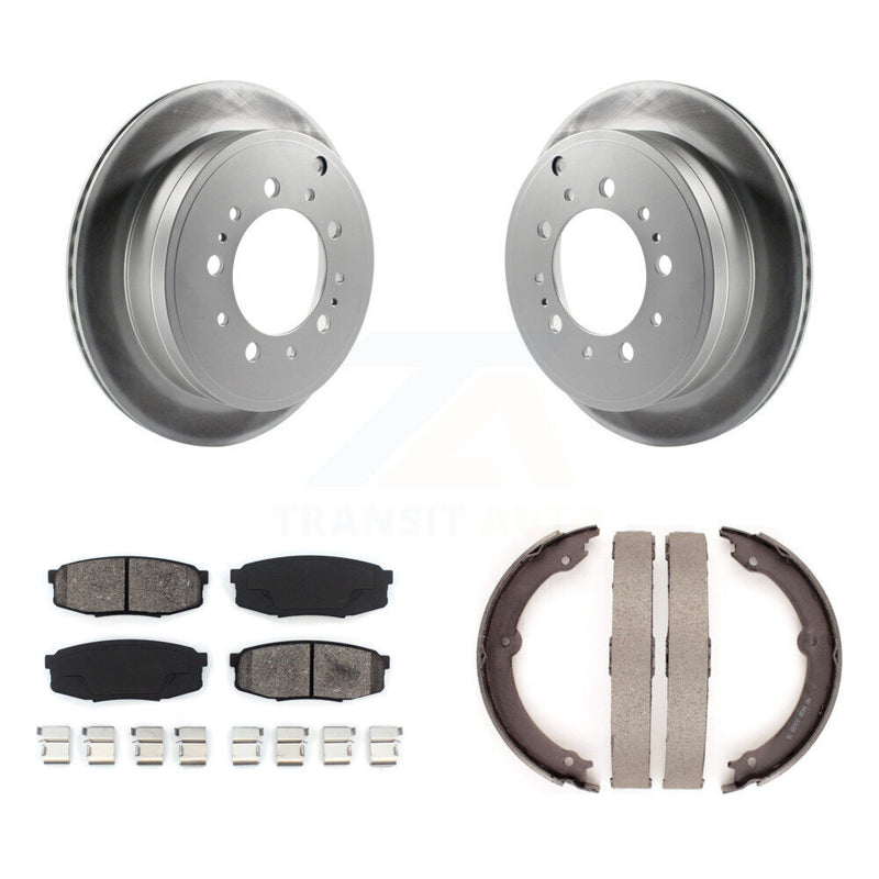 Transit Auto KGS-103231 Disc Brake Kit for 2007-2021 Lexus LX570, Toyota Land Cruiser and More - Rear
