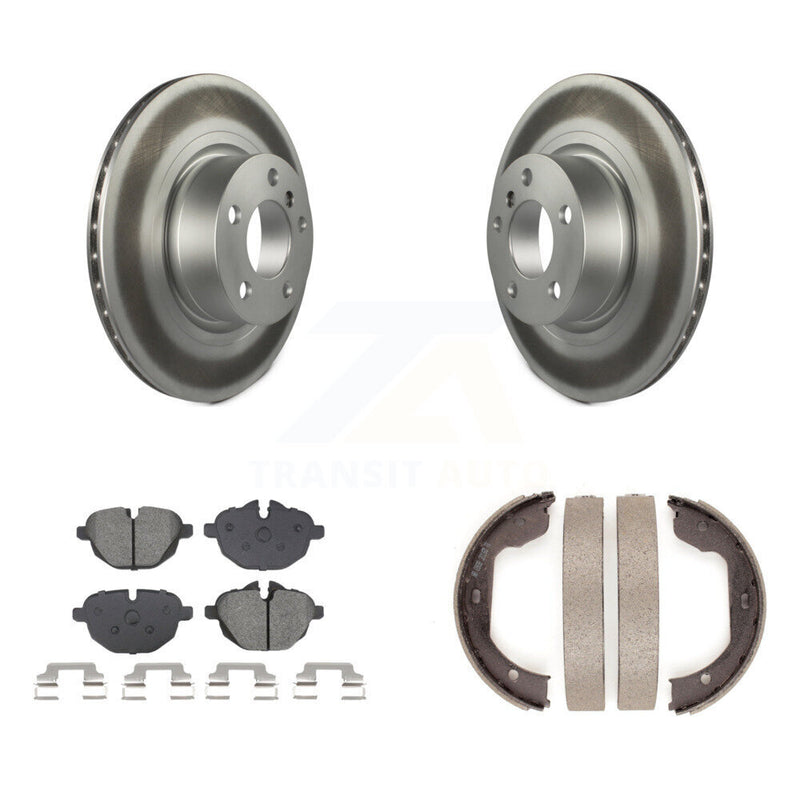 Transit Auto KGS-103233 Disc Brake Kit for 2011 BMW X3 - Rear