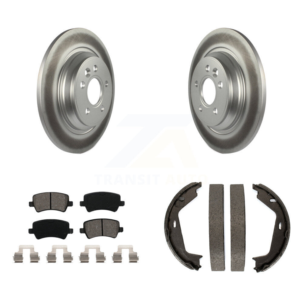Transit Auto KGS-103236 Disc Brake Kit for 2007-2009 Volvo S80 - Rear