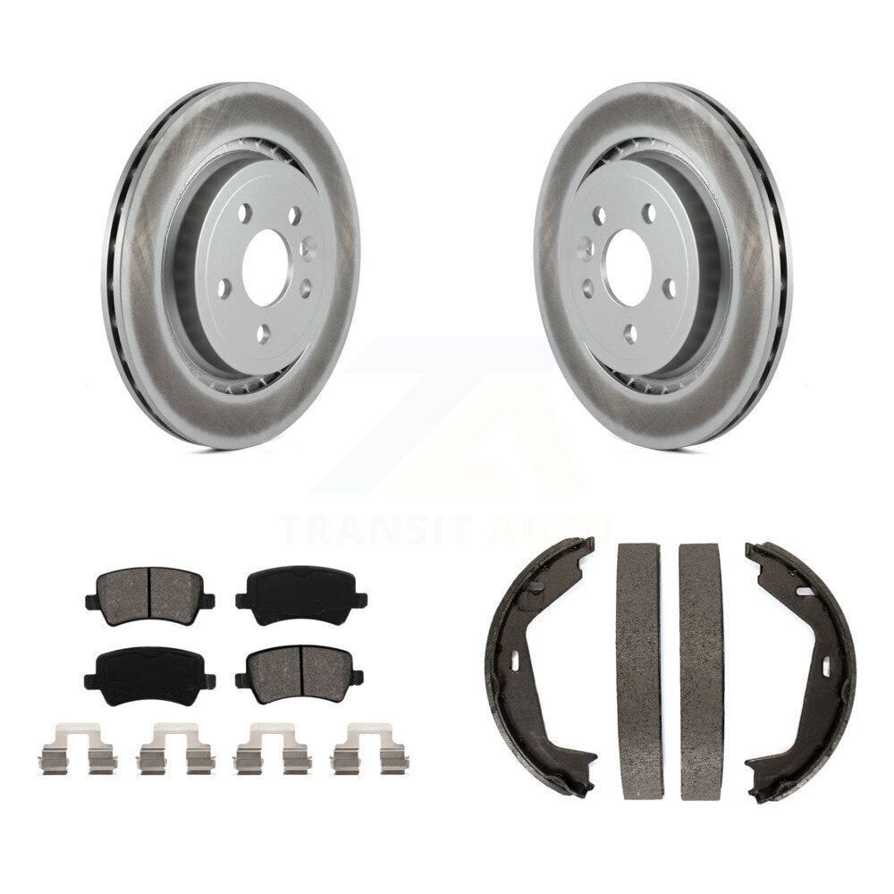 Transit Auto KGS-103237 Disc Brake Kit for 2007-2009 Volvo S80 - Rear
