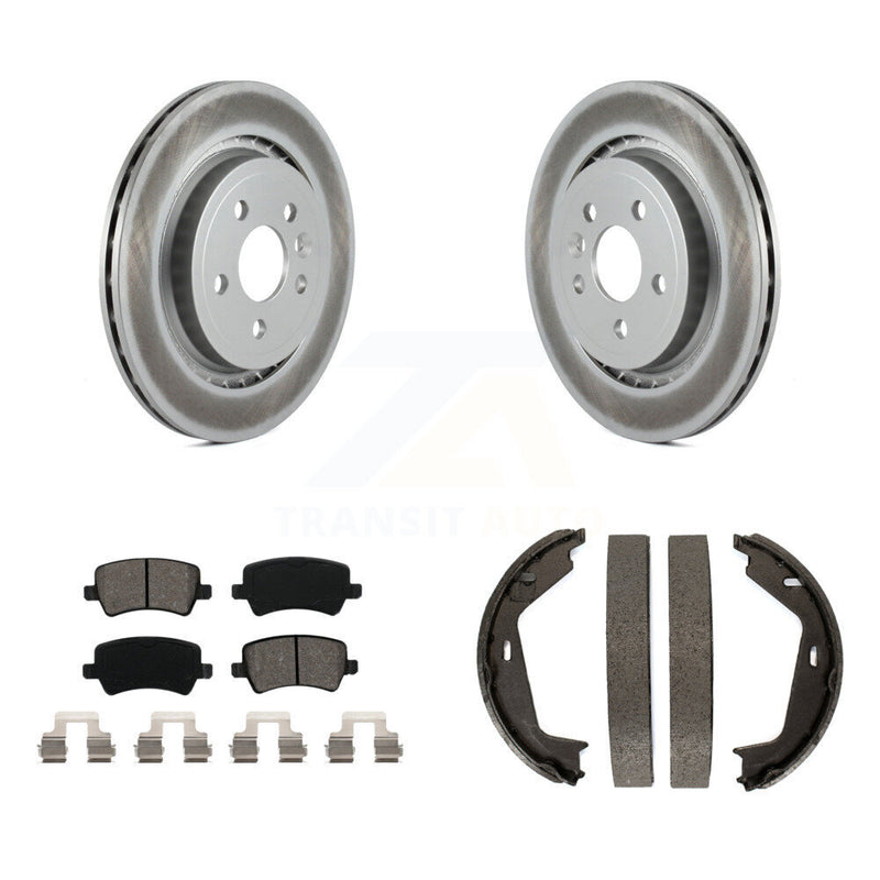 Transit Auto KGS-103237 Disc Brake Kit for 2007-2009 Volvo S80 - Rear