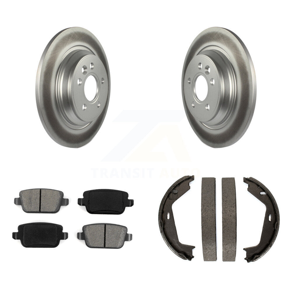 Transit Auto KGS-103238 Disc Brake Kit for 2008-2009 Volvo S80 - Rear