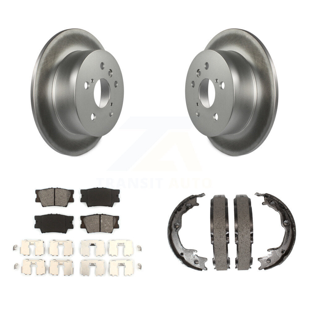 Transit Auto KGS-103240 Disc Brake Kit for 2012-2018 Lexus ES350, Lexus ES300h and More - Rear