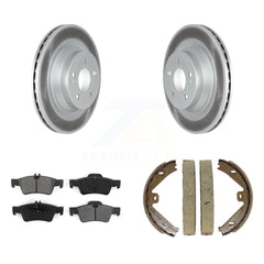 Transit Auto KGS-103244 Disc Brake Kit for 2010-2018 Mercedes-Benz CLS550, Mercedes-Benz E550 - Rear