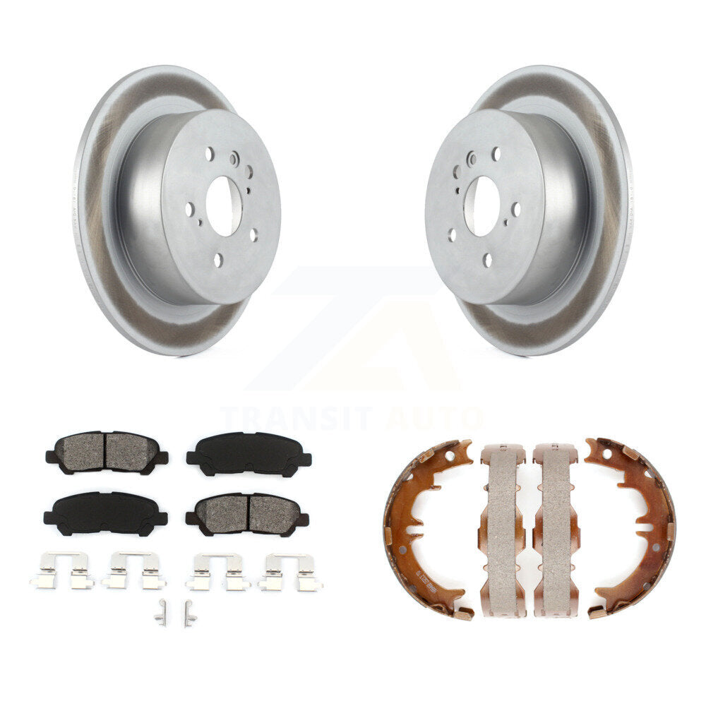 Transit Auto KGS-103256 Disc Brake Kit for 2008-2013 Toyota Highlander - Rear