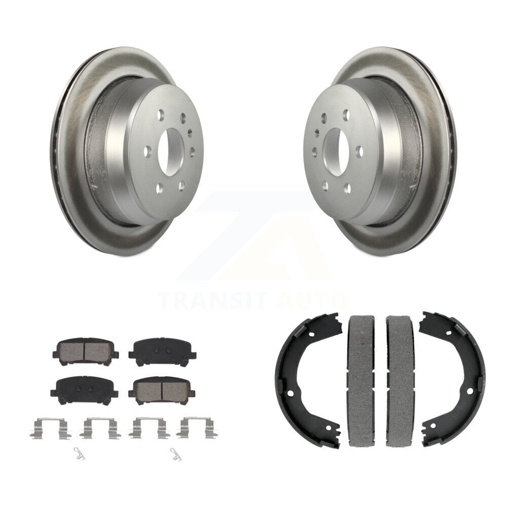 Transit Auto KGS-103257 Disc Brake Kit for 2015-2020 Chevrolet Colorado, GMC Canyon - Rear