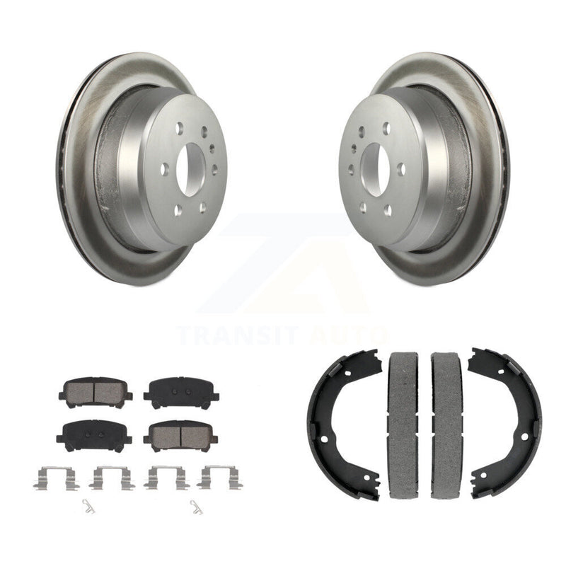 Transit Auto KGS-103257 Disc Brake Kit for 2015-2020 Chevrolet Colorado, GMC Canyon - Rear