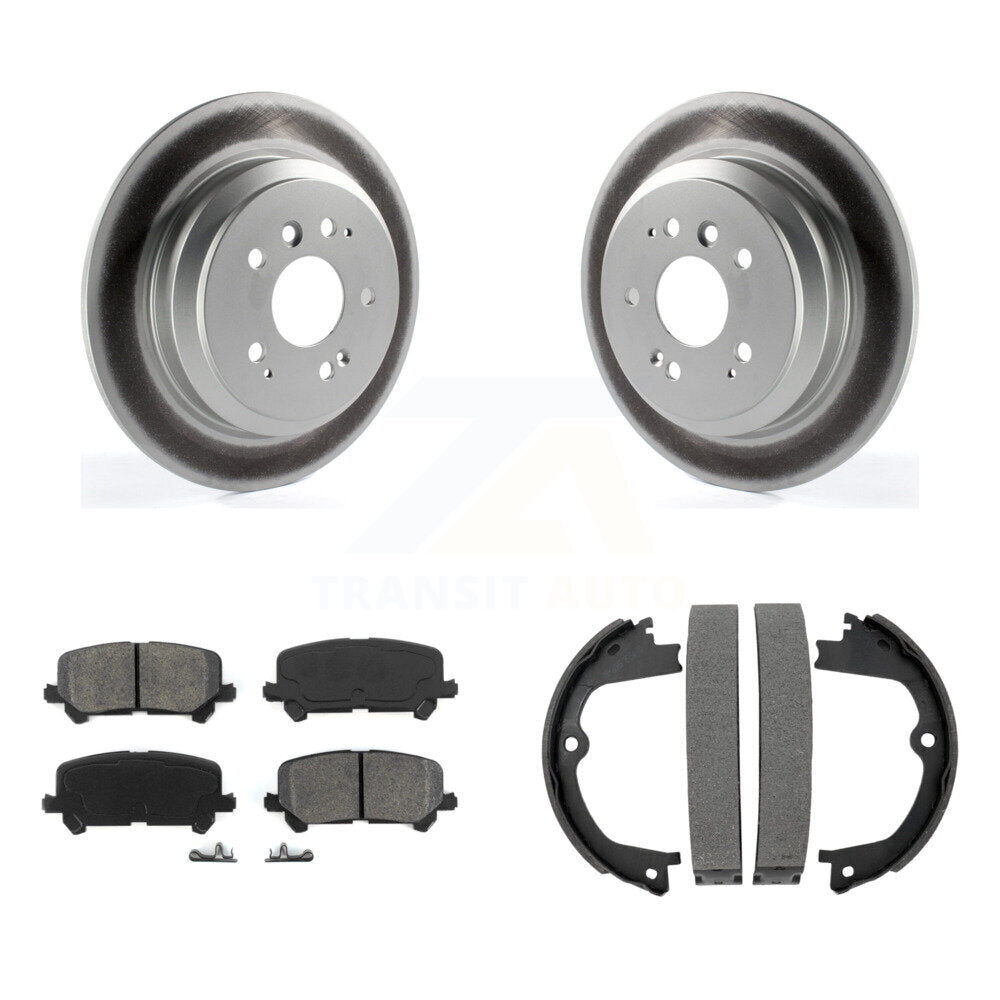 Transit Auto KGS-103258 Disc Brake Kit for 2016-2024 Honda Passport, Honda Ridgeline, Honda Pilot - Rear