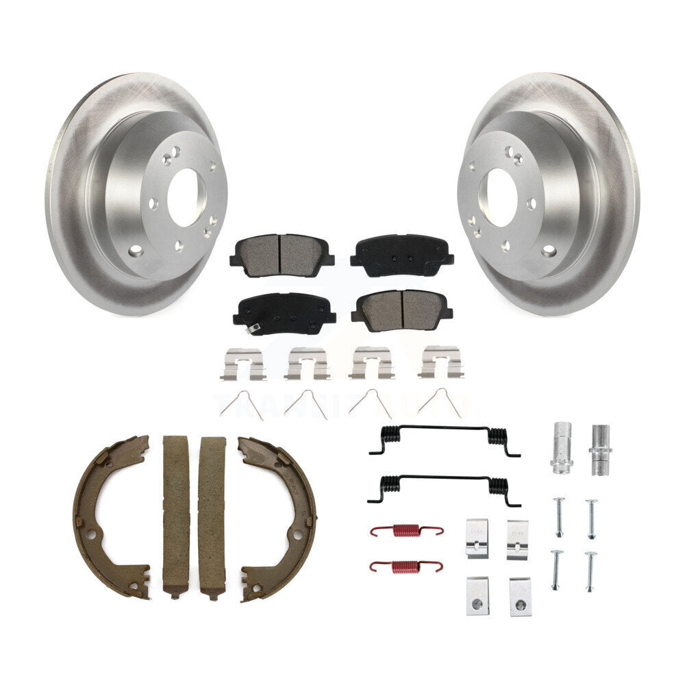 Transit Auto KGS-103261 Disc Brake Kit for 2017-2019 Hyundai Santa Fe XL, Hyundai Santa Fe, Hyundai Santa Fe Sport - Rear