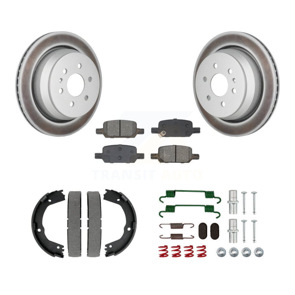 Transit Auto KGS-103262 Disc Brake Kit for 2021-2022 Chevrolet Colorado, GMC Canyon - Rear