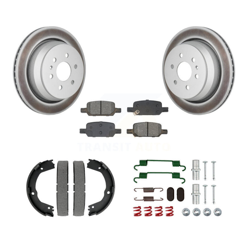 Transit Auto KGS-103262 Disc Brake Kit for 2021-2022 Chevrolet Colorado, GMC Canyon - Rear
