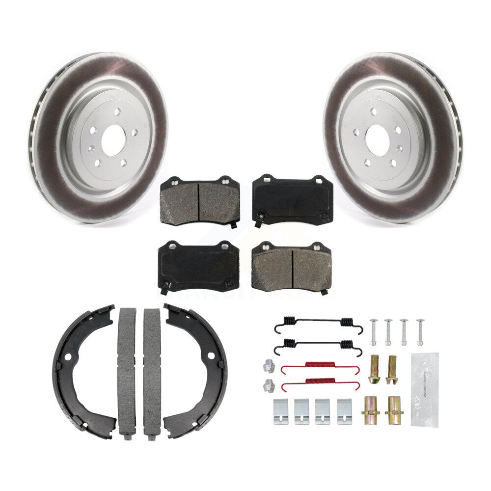 Transit Auto KGS-103263 Disc Brake Kit for 2009-2015 Cadillac CTS, Chevrolet Camaro - Rear