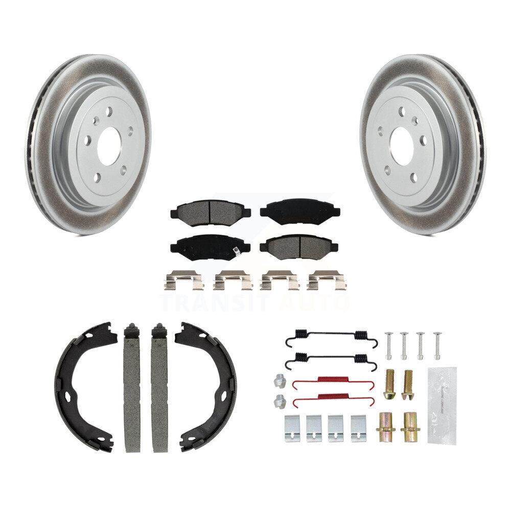 Transit Auto KGS-103264 Disc Brake Kit for 2014 Cadillac CTS - Rear