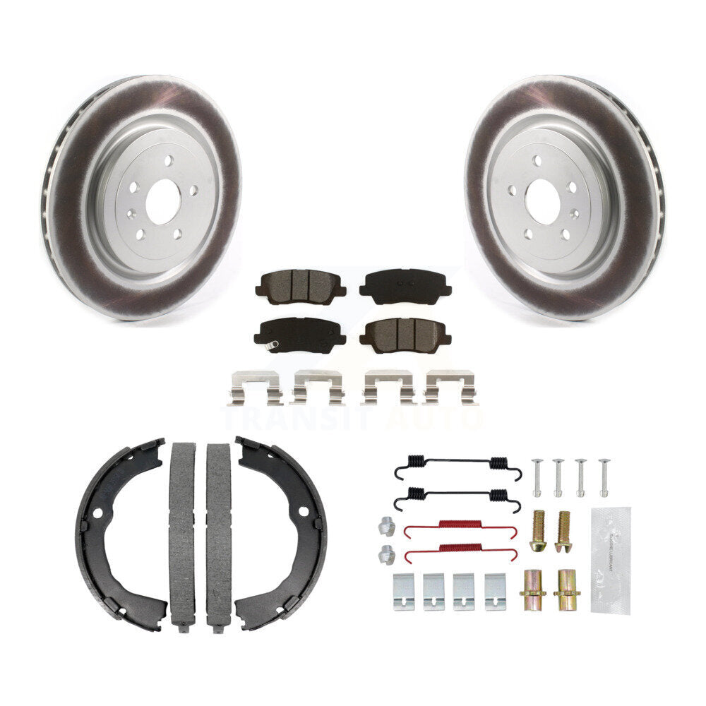 Transit Auto KGS-103266 Disc Brake Kit for 2015 Cadillac CTS - Rear