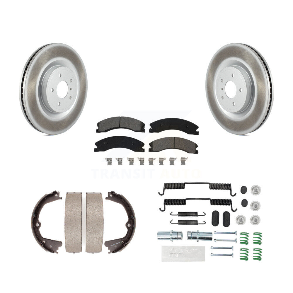 Transit Auto KGS-103267 Disc Brake Kit for 2012-2019 Nissan NV1500, Nissan NV2500, Nissan NV3500 - Rear