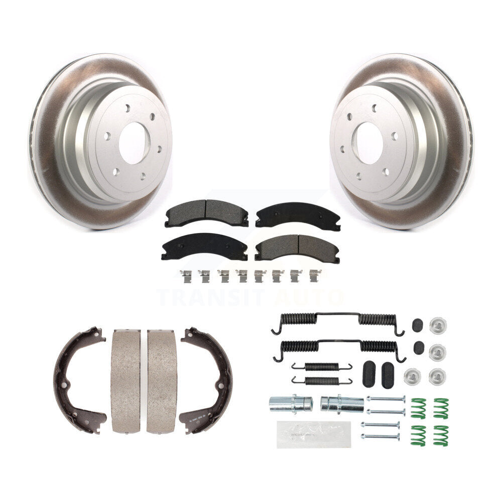 Transit Auto KGS-103268 Disc Brake Kit for 2016-2019 Nissan TITAN XD - Rear