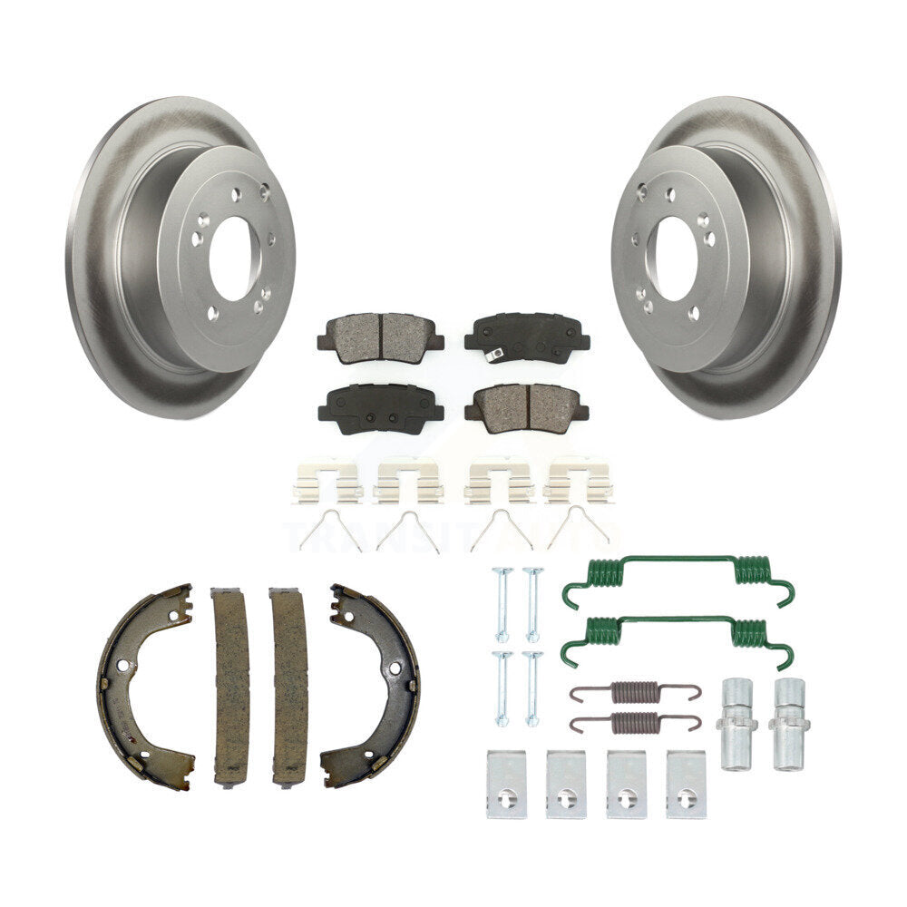 Transit Auto KGS-103272 Disc Brake Kit for 2016-2022 Hyundai Tucson, Kia Sportage - Rear