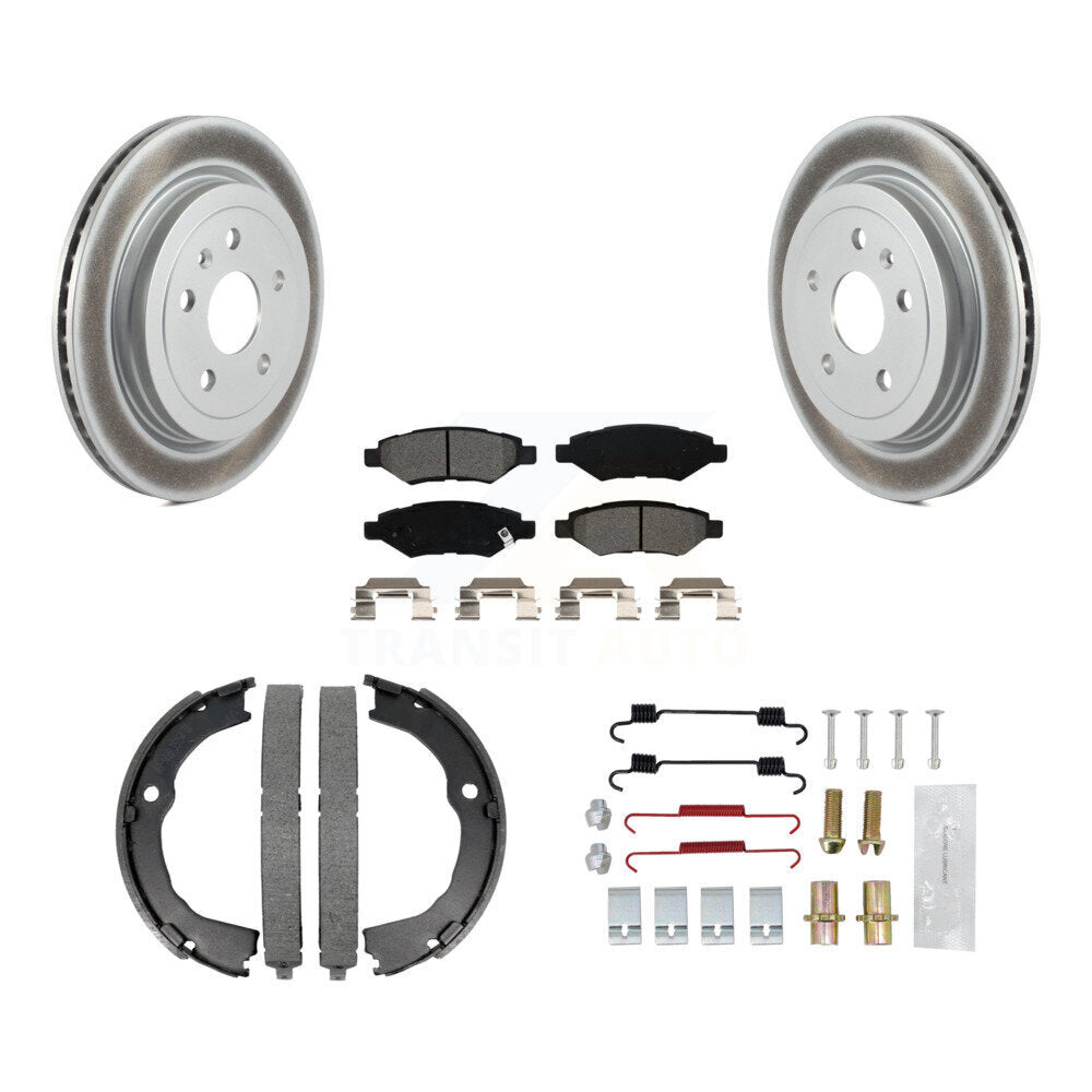 Transit Auto KGS-103273 Disc Brake Kit for 2008-2015 Cadillac CTS, Chevrolet Camaro - Rear