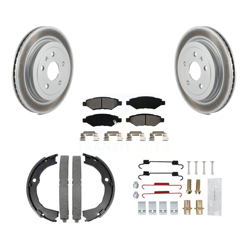 Transit Auto KGS-103273 Disc Brake Kit for 2008-2015 Cadillac CTS, Chevrolet Camaro - Rear