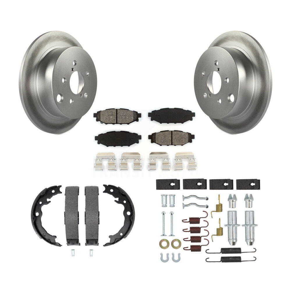 Transit Auto KGS-103280 Disc Brake Kit for 2012-2022 Subaru Crosstrek, Subaru Impreza and More - Rear
