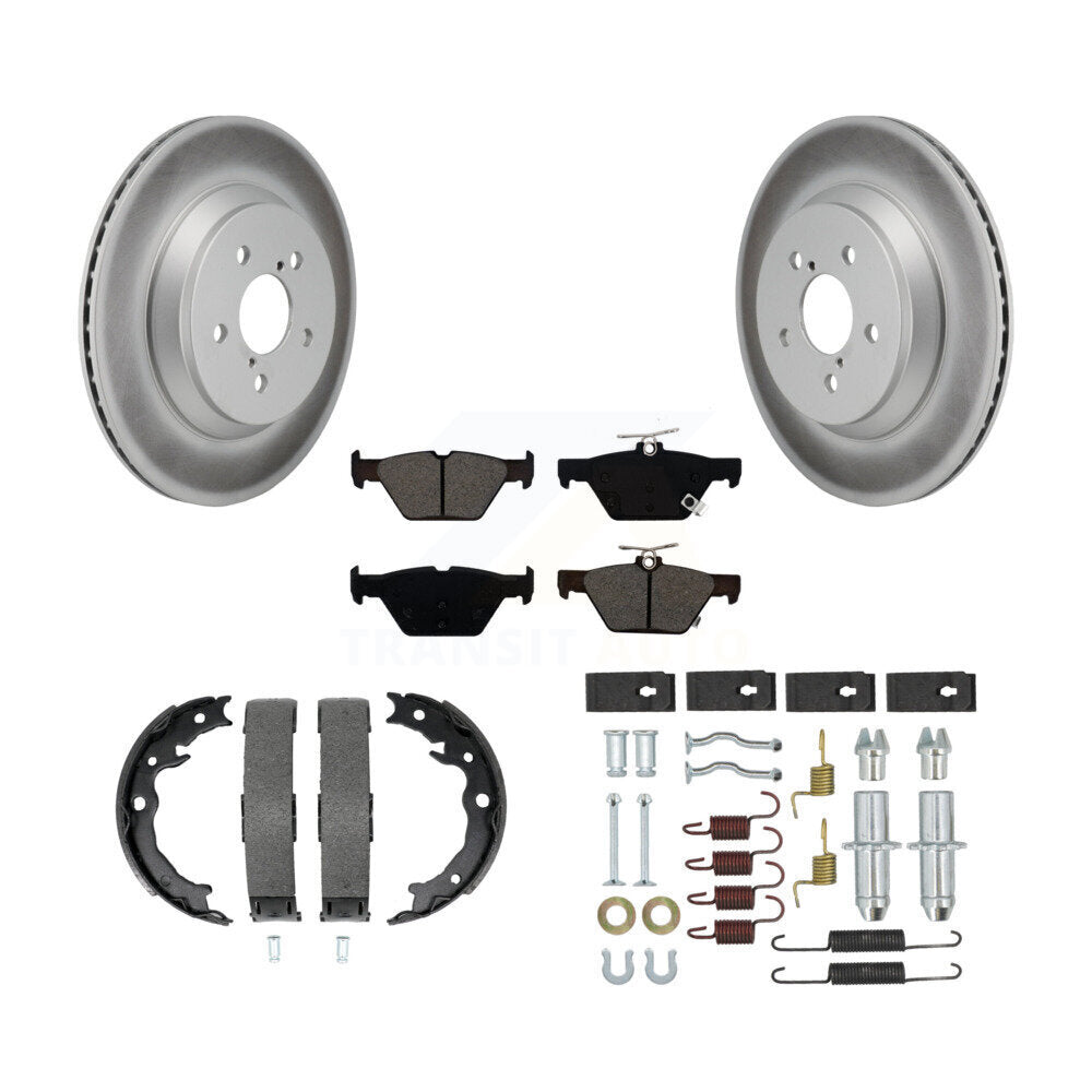 Transit Auto KGS-103281 Disc Brake Kit for 2021 Subaru Crosstrek - Rear