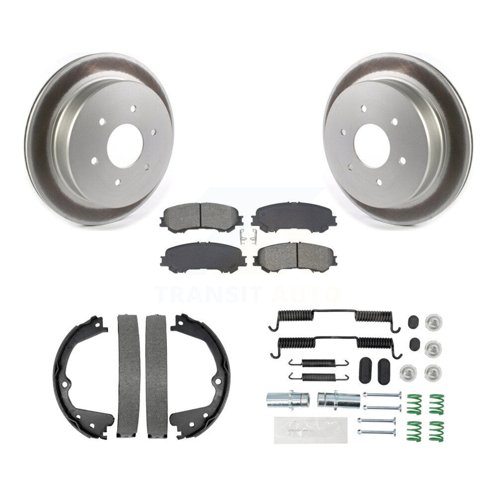 Transit Auto KGS-103283 Disc Brake Kit for 2017-2023 Nissan TITAN - Rear