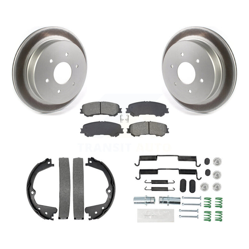 Transit Auto KGS-103283 Disc Brake Kit for 2017-2023 Nissan TITAN - Rear
