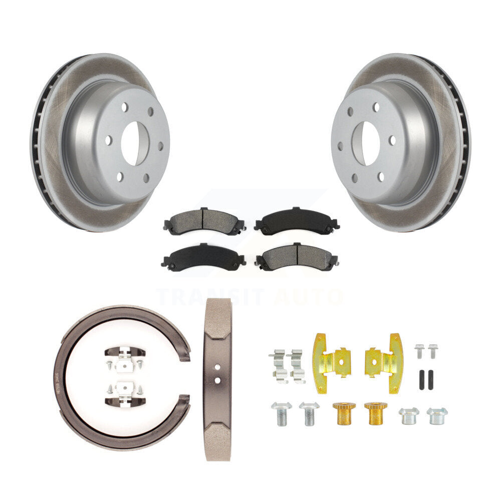 Transit Auto KGS-103286 Disc Brake Kit for 2000-2006 GMC Sierra 1500, Cadillac Escalade and More - Rear