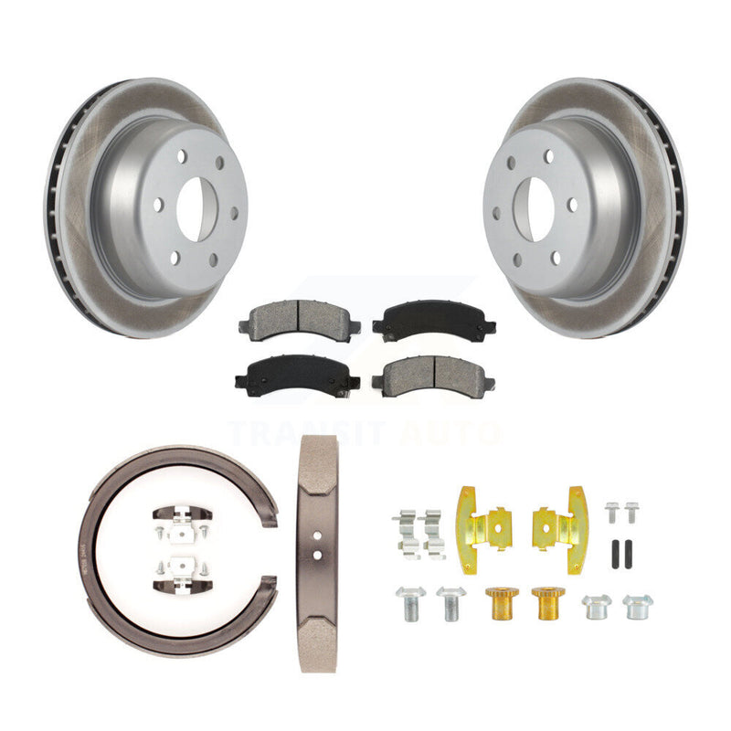 Transit Auto KGS-103287 Disc Brake Kit for 2002-2014 Cadillac Escalade, Chevrolet Avalanche 1500 and More - Rear