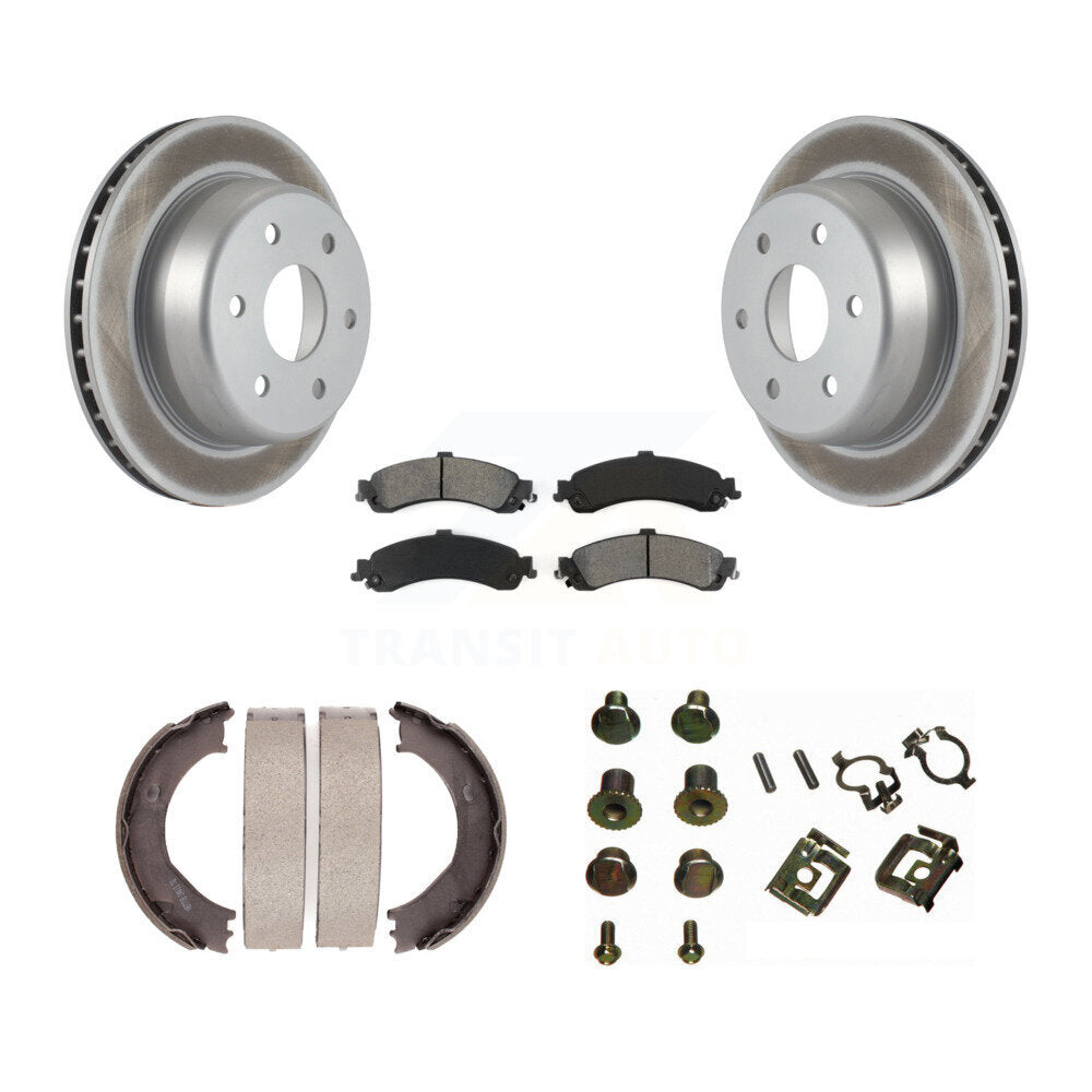 Transit Auto KGS-103293 Disc Brake Kit for 2006 Chevrolet Silverado 1500, GMC Sierra 1500 - Rear