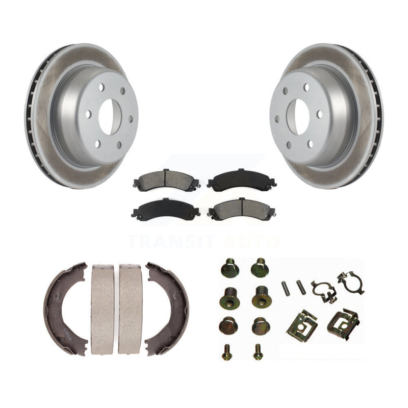 Transit Auto KGS-103293 Disc Brake Kit for 2006 Chevrolet Silverado 1500, GMC Sierra 1500 - Rear
