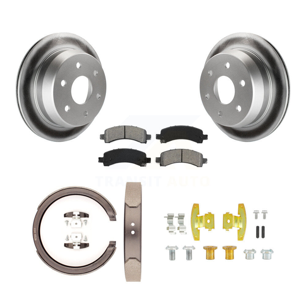 Transit Auto KGS-103295 Disc Brake Kit for 2002 Chevrolet Avalanche 1500, Chevrolet Suburban 1500 - Rear