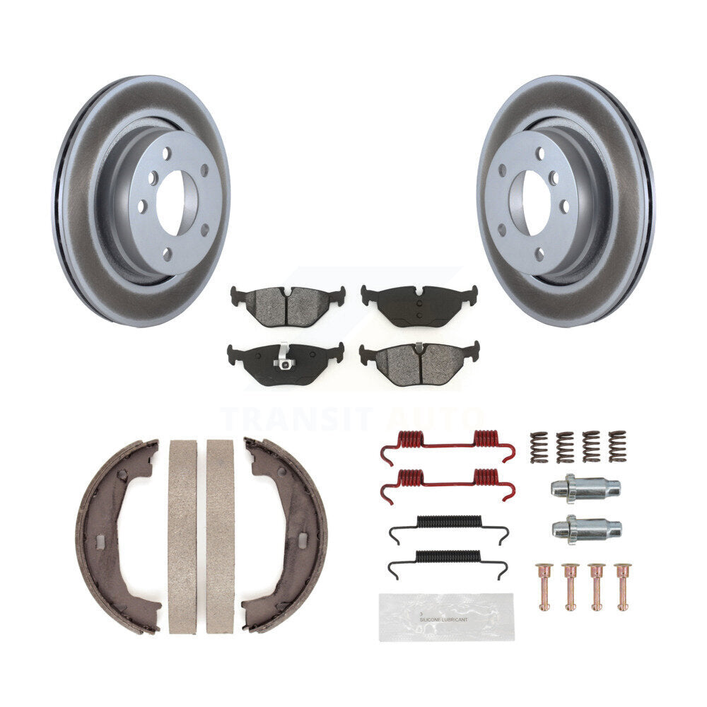 Transit Auto KGS-103303 Disc Brake Kit for 2000-2006 BMW 325Ci, BMW 325i, BMW 328i - Rear