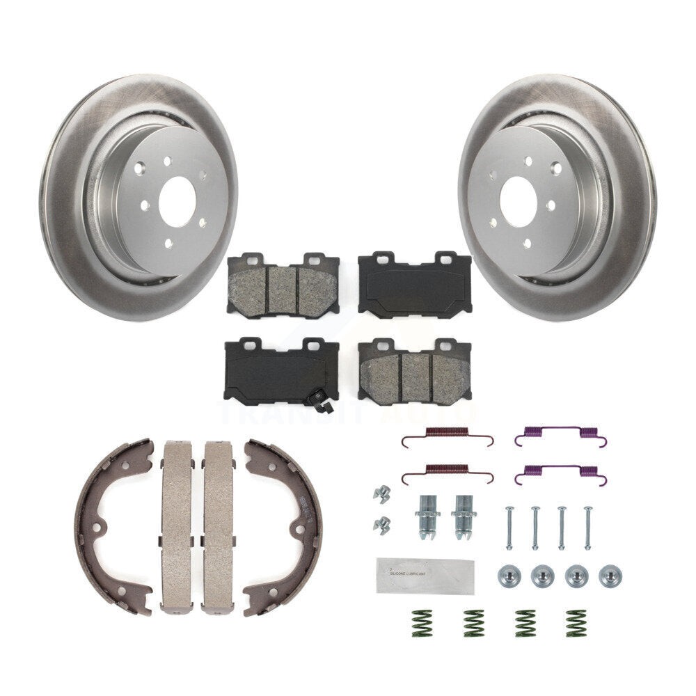 Transit Auto KGS-103308 Disc Brake Kit for 2009-2016 INFINITI Q70, INFINITI Q70L and More - Rear