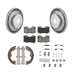 Transit Auto KGS-103310 Disc Brake Kit for 2009-2016 INFINITI Q60, INFINITI G37, Nissan 370Z - Rear