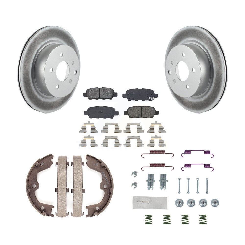 Transit Auto KGS-103311 Disc Brake Kit for 2005-2022 Nissan Maxima, INFINITI QX50 and More - Rear