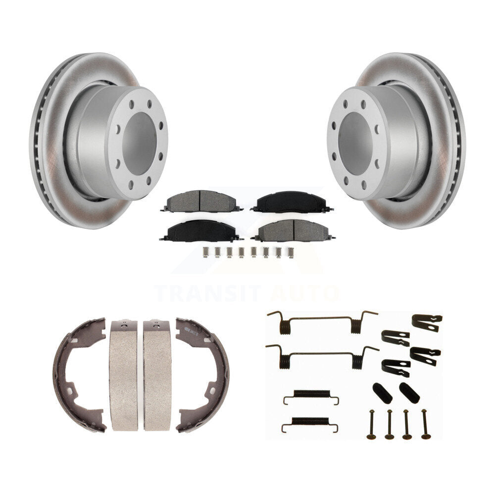 Transit Auto KGS-103318 Disc Brake Kit for 2009-2018 Ram 2500, Ram 3500 and More - Rear