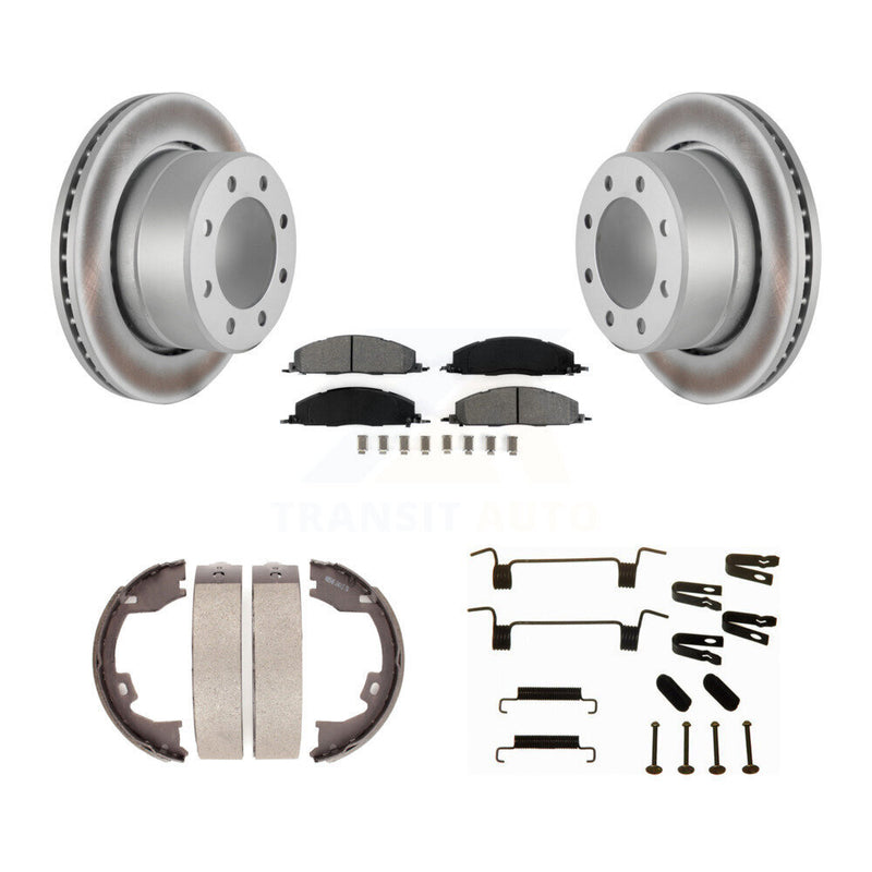 Transit Auto KGS-103318 Disc Brake Kit for 2009-2018 Ram 2500, Ram 3500 and More - Rear
