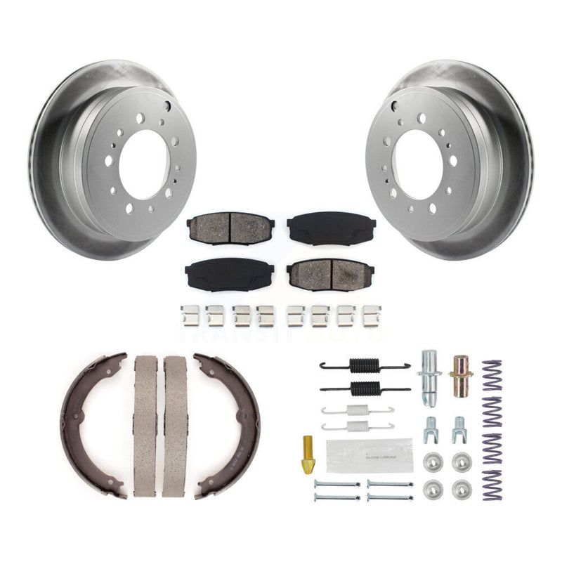 Transit Auto KGS-103321 Disc Brake Kit for 2007-2021 Lexus LX570, Toyota Land Cruiser and More - Rear