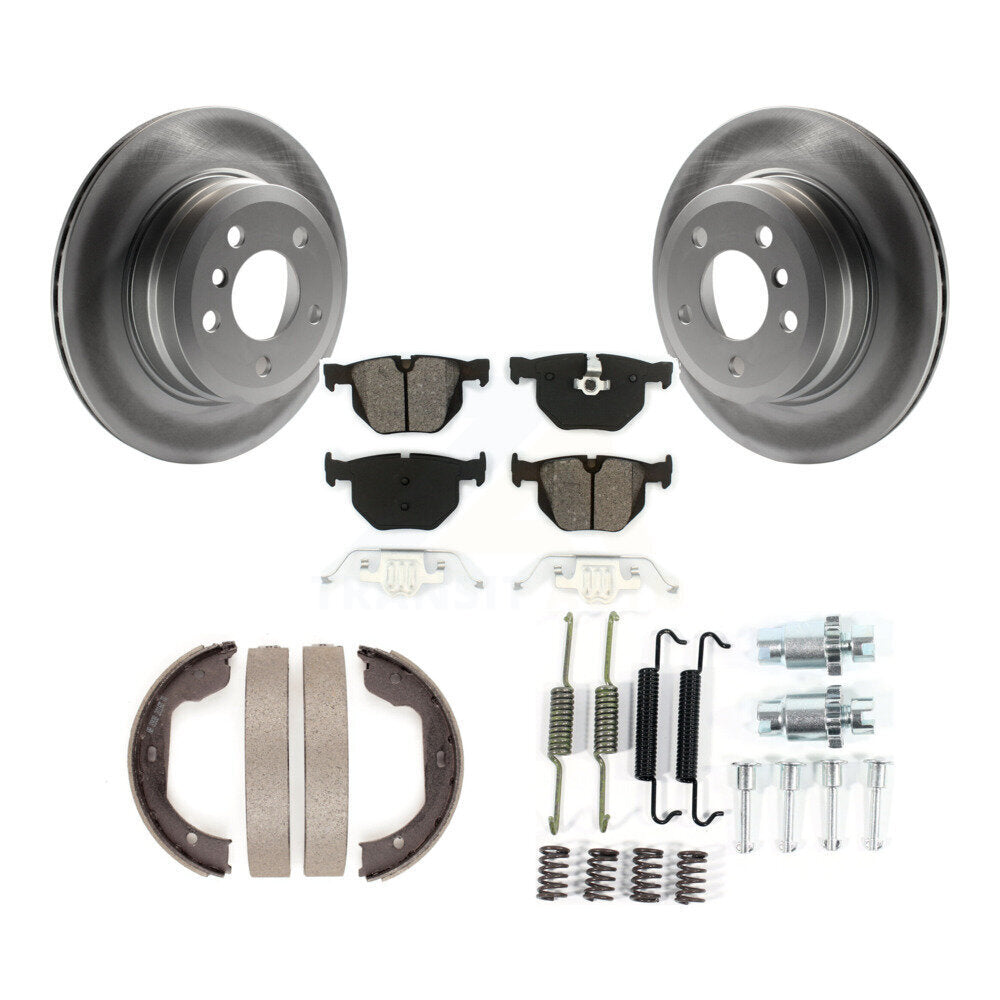 Transit Auto KGS-103325 Disc Brake Kit for 2007-2019 BMW X5, BMW X6 - Rear
