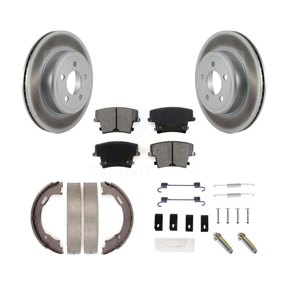 Transit Auto KGS-103337 Disc Brake Kit for 2005-2021 Dodge Charger, Chrysler 300 and More - Rear