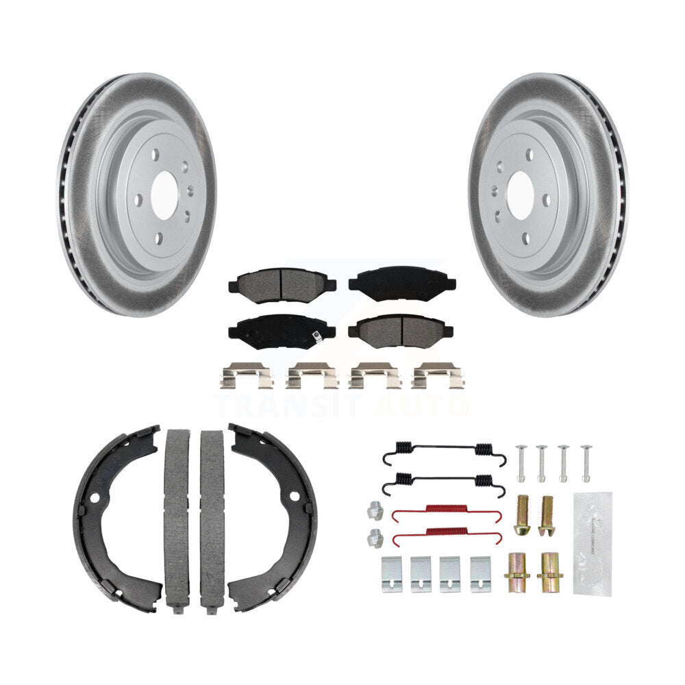 Transit Auto KGS-103339 Disc Brake Kit for 2008-2013 Cadillac CTS - Rear
