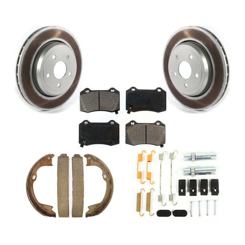 Transit Auto KGS-103341 Disc Brake Kit for 2012-2022 Dodge Durango, Jeep Grand Cherokee - Rear