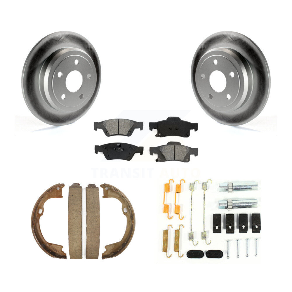Transit Auto KGS-103343 Disc Brake Kit for 2011-2017 Dodge Durango, Jeep Grand Cherokee - Rear