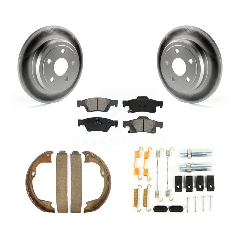 Transit Auto KGS-103343 Disc Brake Kit for 2011-2017 Dodge Durango, Jeep Grand Cherokee - Rear